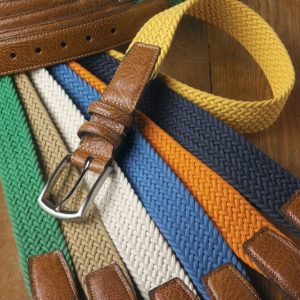 חגורה עשויה מכותנה